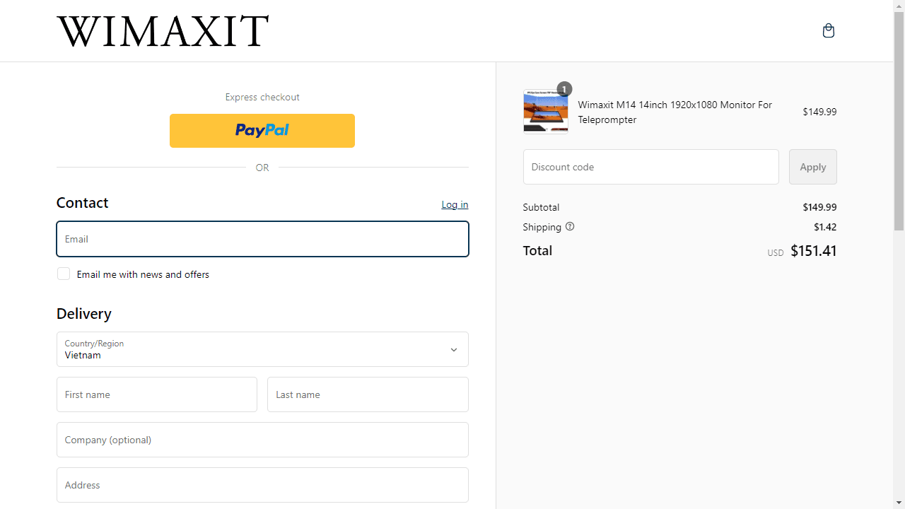 How to apply Wimaxit coupon code